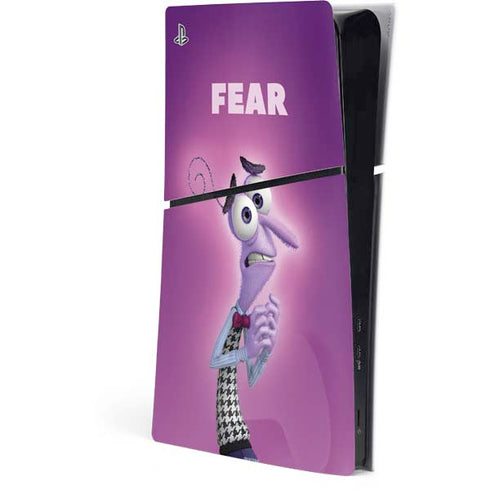 Disney Inside Out Fear Portrait PlayStation PS5 Skins