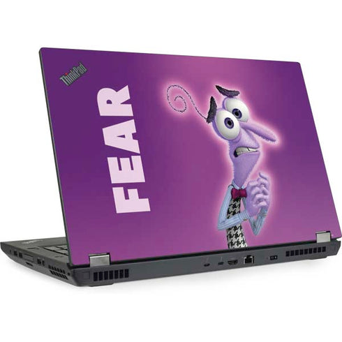 Disney Inside Out Fear Portrait Lenovo ThinkPad Skin