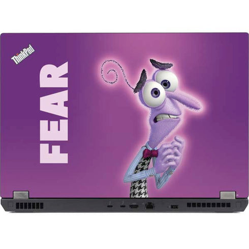 Disney Inside Out Fear Portrait Lenovo ThinkPad Skin