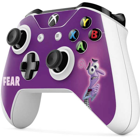 Disney Inside Out Fear Portrait Xbox One X Controller Skin