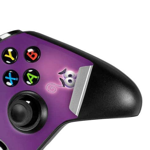 Disney Inside Out Fear Portrait Xbox One X Controller Skin