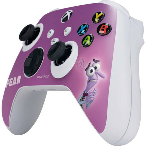 Disney Inside Out Fear Portrait Xbox Series S Controller Skin