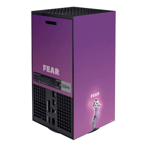 Disney Inside Out Fear Portrait Xbox Series X Bundle Skin