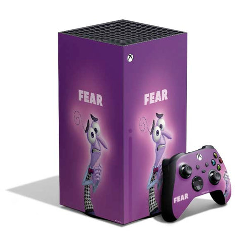 Disney Inside Out Fear Portrait XBox Series X Digital Edition Bundle Skin