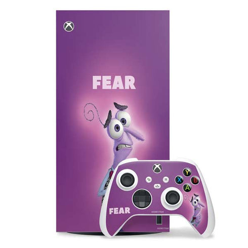 Disney Inside Out Fear Portrait Xbox Series X Skins