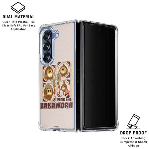 Disney Princess Moana Fear The Kakamora Galaxy Z Fold6 Clear Case