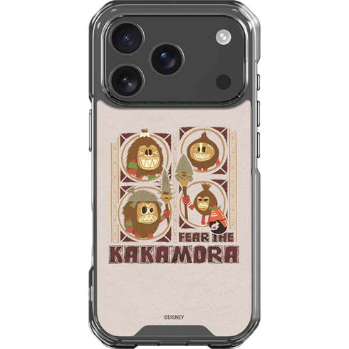 Disney Princess Moana Fear The Kakamora iPhone 18 Pro Clear Case