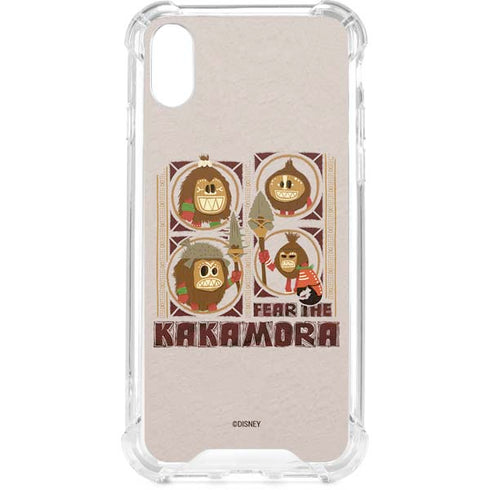 Disney Moana Fear The Kakamora iPhone XS Clear Case