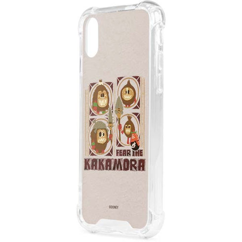 Disney Moana Fear The Kakamora iPhone XS Clear Case