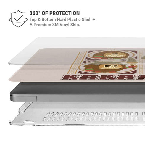 Disney Princess Moana Fear The Kakamora MacBook Pro 14in (2021-24) Case plus Skin
