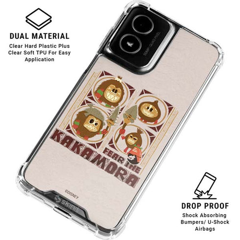 Disney Moana Fear The Kakamora Moto G Power 5G (2024) Clear Case