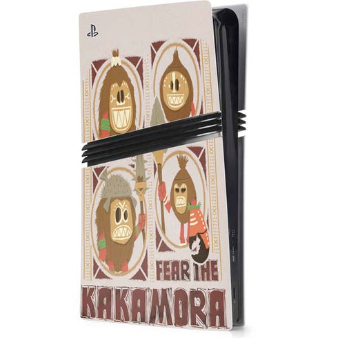 Disney Princess Moana Fear The Kakamora PS5 Pro Console Skin