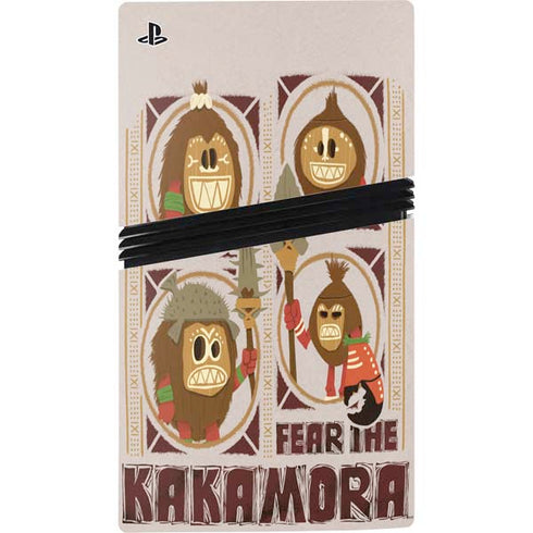Disney Princess Moana Fear The Kakamora PS5 Pro Console Skin