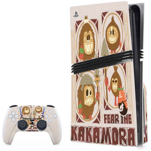 Disney Princess Moana Fear The Kakamora PS5 Pro Disk Bundle Skin