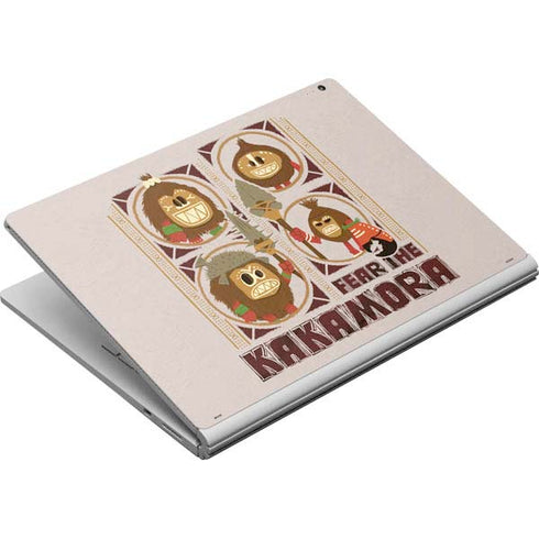 Disney Moana Fear The Kakamora Surface Book Skin