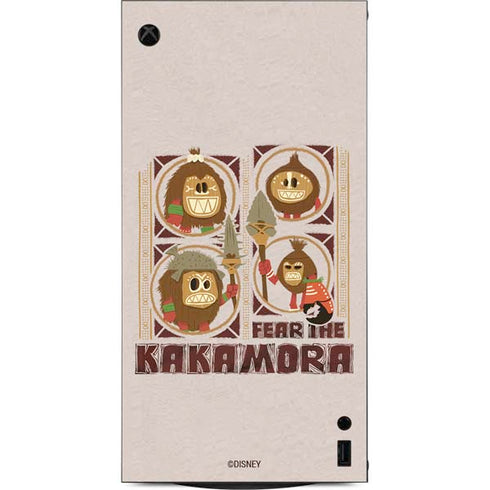 Disney Princess Moana Fear The Kakamora XBox Series X Digital Edition Console Skin