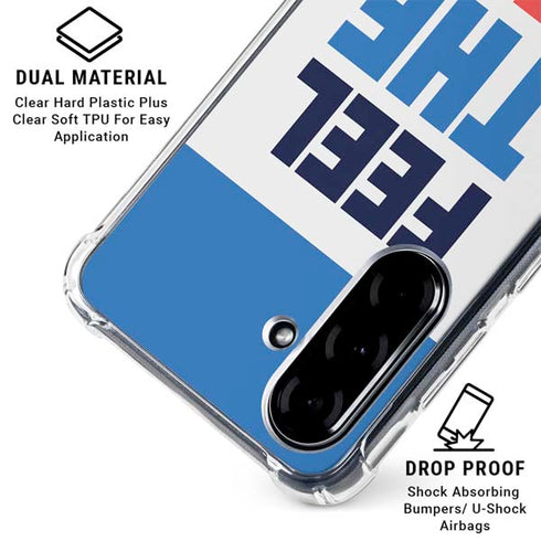 Feel The Bern Galaxy A36 5G Clear Case