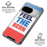 Feel The Bern Google Pixel 10 Clear Case