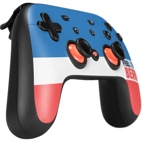 Feel The Bern Google Stadia Controller Skin