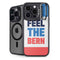 Feel The Bern iPhone 13 Pro Kickstand Case