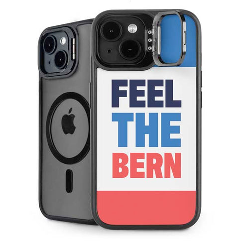 Feel The Bern iPhone 15 Kickstand Case