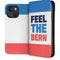 Feel The Bern iPhone 15 Plus Folio Case
