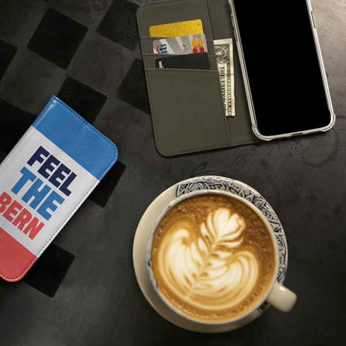 Feel The Bern iPhone 15 Plus Folio Case