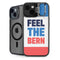 Feel The Bern iPhone 15 Plus Kickstand Case