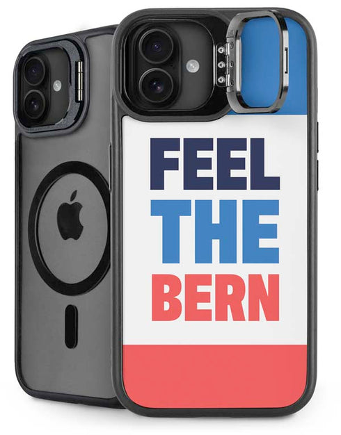 Feel The Bern iPhone 16 Kickstand Case