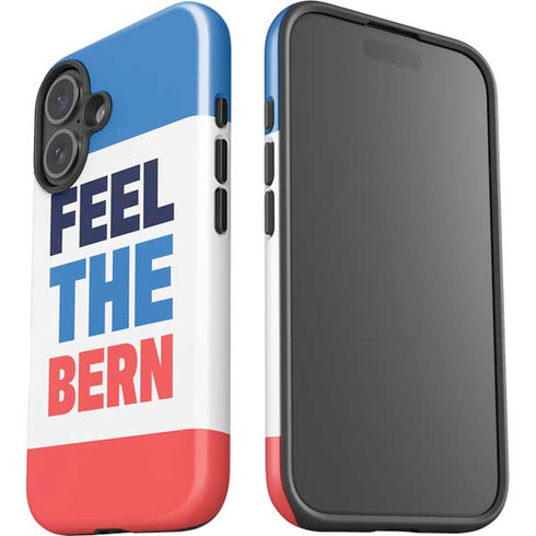 Feel The Bern iPhone 16 Plus Impact Case