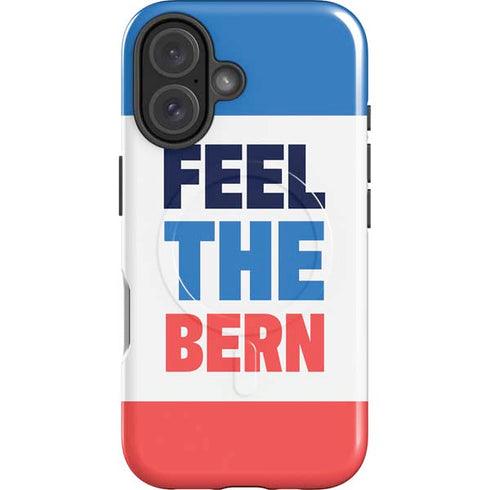 Feel The Bern iPhone 16 Plus Magsafe Impact Case