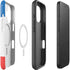 Feel The Bern iPhone 16 Plus Magsafe Impact Case