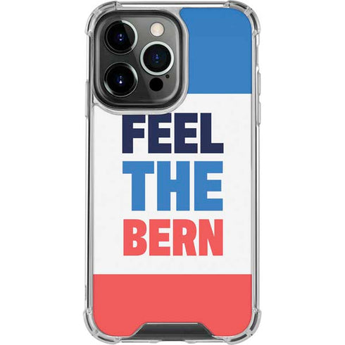 Feel The Bern iPhone 16 Pro Max Clear Case