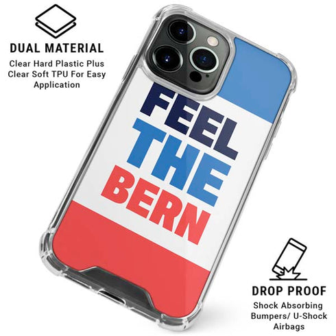 Feel The Bern iPhone 16 Pro Max Clear Case