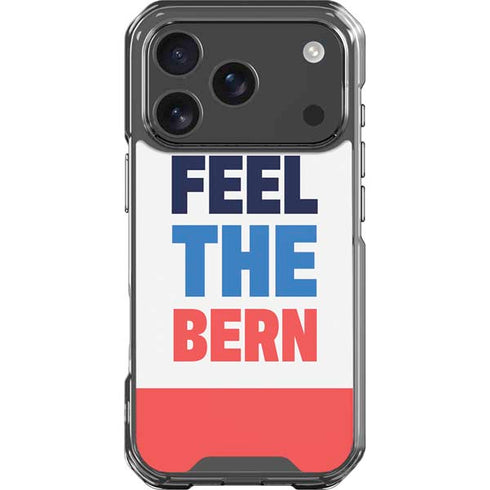 Feel The Bern iPhone 18 Pro Clear Case