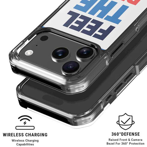 Feel The Bern iPhone 18 Pro Clear Case