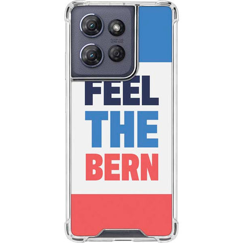 Feel The Bern Moto G 5G (2025) Clear Case