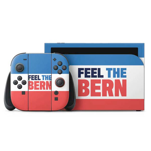Feel The Bern Nintendo Switch 2 (2025) with Joy-Con Skin