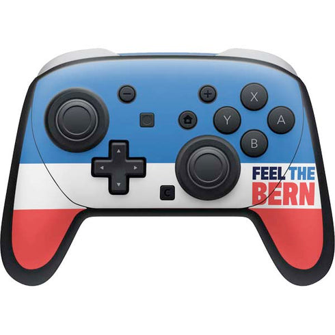 Feel The Bern Nintendo Switch 2 (2025) Pro Controller Skin