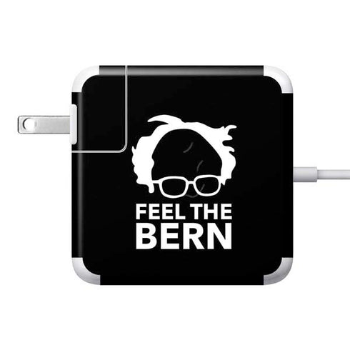 Feel The Bern Outline 85W Power Adapter (15 and 17 inch MacBook Pro Charger) Skin