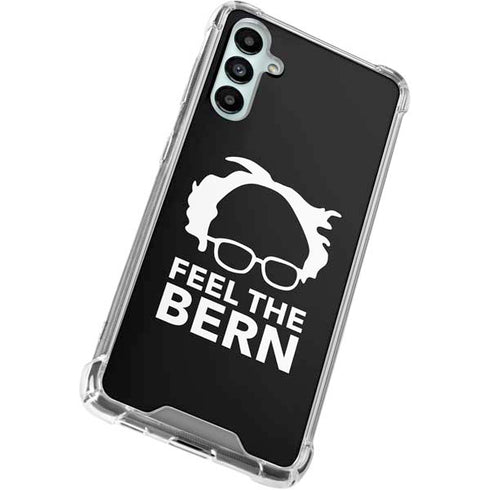 Feel The Bern Outline Gabb Phone 4 Clear Case
