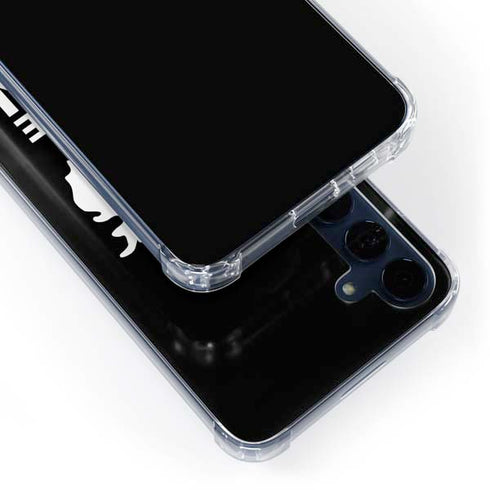 Feel The Bern Outline Galaxy A55 5G Clear Case