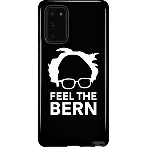 Feel The Bern Outline Galaxy Cases