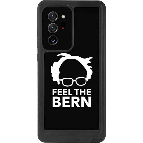 Feel The Bern Outline Galaxy Cases