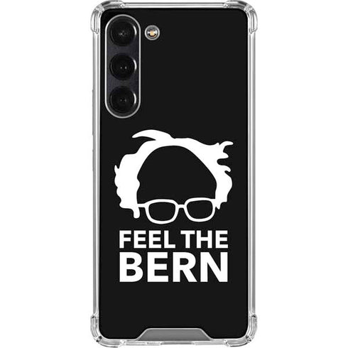Feel The Bern Outline Galaxy S24 FE Clear Case