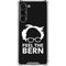 Feel The Bern Outline Galaxy S24 FE Clear Case