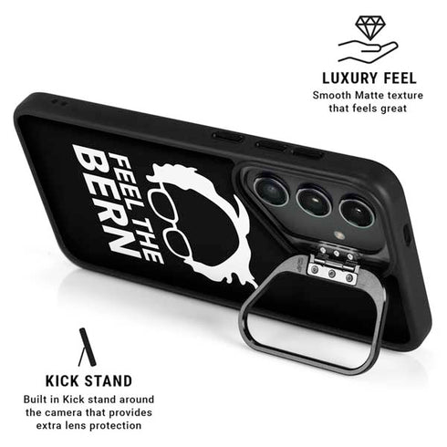Feel The Bern Outline Galaxy S24 FE Kickstand Case