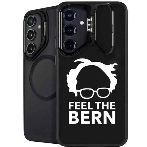 Feel The Bern Outline Galaxy S24 Plus Kickstand Case
