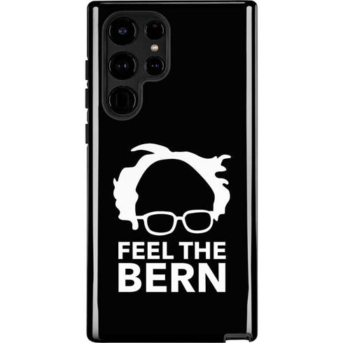 Feel The Bern Outline Galaxy Cases