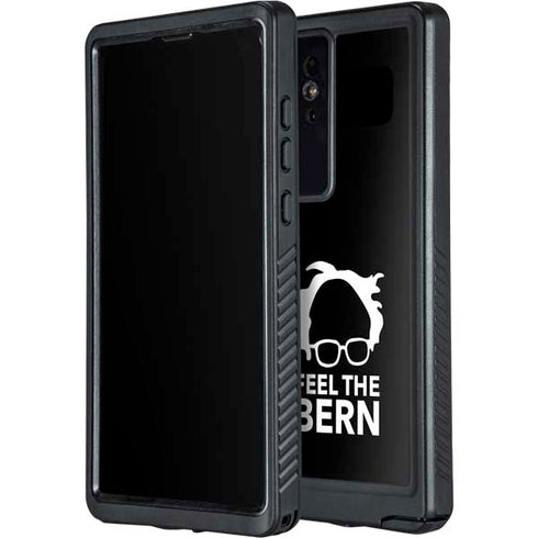Feel The Bern Outline Galaxy S24 Ultra Waterproof Case